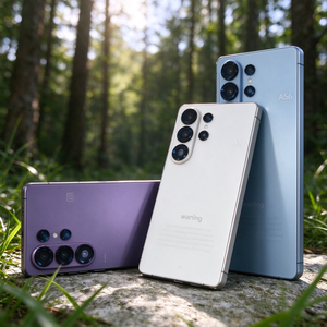 Smartphones A56 de pantalla grande 5G más vendidos, Android original Deca Core, desbloqueo por huella dactilar facial - Product Image 1
