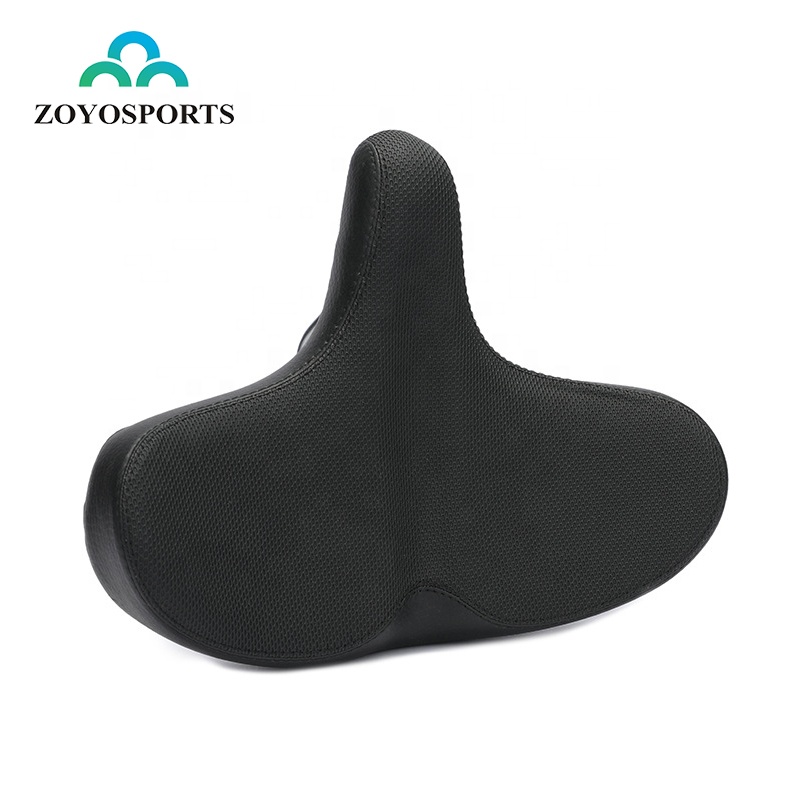 Electric tricycle enlarged and widened seat cushion with backrest large saddle adjustable height