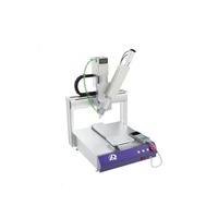 Robot distributeur de colle cnc à trois axes de bureau distributeur automatique de colle à un composant