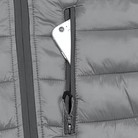 Veste d'hiver pour homme à capuche en duvet épais, 100% duvet, imperméable, coupe-vent, fermeture éclair sur le devant, respirante