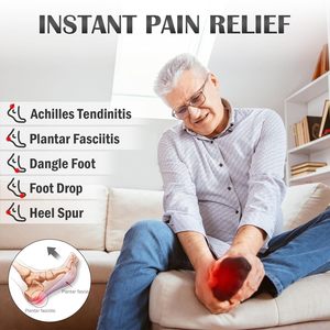 All'ingrosso regolabile plantare notte stecca plantare potenziata fascite tutore <span class=keywords><strong>per</strong></span> donne uomini doppia efficace fascite plantare - Product Image 5