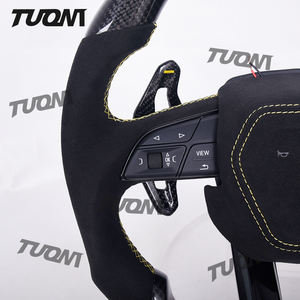 Volant de voiture en fibre de carbone pour Lamborghini Gallrado Urus <span class=keywords><strong>Aventador</strong></span> Huracan LED - Product Image 4