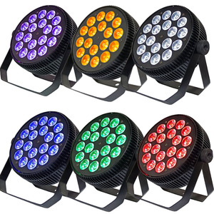Rgbwa UV 18 Pcs 18W <span class=keywords><strong>LED</strong></span> <span class=keywords><strong>Par</strong></span> Máy Giặt Ánh Sáng Dmx512 Kiểm Soát Đèn Sân Khấu Cho Sự Kiện T Hiển thị Công Viên Chủ Đề Buổi Hòa Nhạc Hiệu Suất - Product Image 1