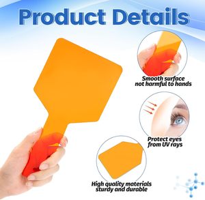Protector ocular portátil para tablero de colores dentales, filtro para lámpara de fotocurado, uso en laboratorios dentales y clínicas, blanqueamiento - Product Image 3