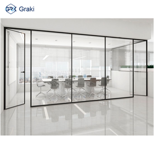 <span class=keywords><strong>Cloison</strong></span> de bureau moderne Graki en aluminium avec absorption <span class=keywords><strong>acoustique</strong></span> - Utilisation commerciale durable pour bureaux, entrepôts, écoles, salles - Product Image 5