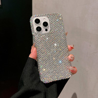 Luxe nouveau 16PronMax 15 entièrement diamant-strass couvert étui de protection pour téléphone portable pour Apple pour Iphone 7 Plus Pro femmes