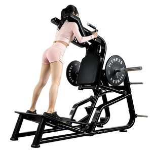 Máquina de Sentadillas de Alta Resistencia para Gimnasio Comercial, Equipo de Entrenamiento de <span class=keywords><strong>Piernas</strong></span> y Glúteos con Construcción de Acero - Product Image 1