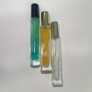 Flacons de parfum en verre avec logo personnalisé, 5 ml/10 ml/15 ml/20 ml/30 ml, flacons de parfum carrés en verre, vaporisateur en aluminium - Product Image 3