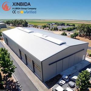 Armazenamento Frio Edifício Industrial Fábrica Construção Armação Aço Oficina Metal Armazém Estruturas Aço Pré-fabricadas - Product Image 1