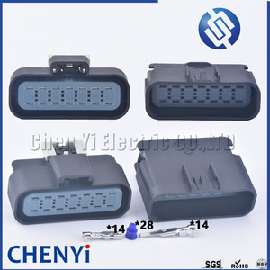 14 Pin 2.8Mm Nam Hoặc Nữ Ô Tô Không Thấm Nước Kết Nối Nhà Ở Cắm Dây Khai Thác Kết Nối 15326922 <span class=keywords><strong>15326917</strong></span> - Product Image 1