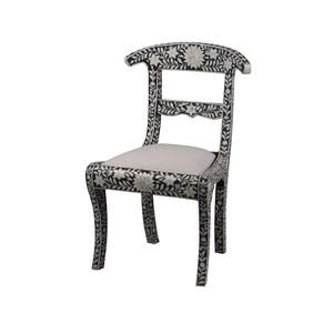 Silla de Diseño Moderno con Incrustaciones de Hueso, Tamaño y Color Personalizables, para Sala de Estar, Dormitorio, Hotel y Escuela - Product Image 4