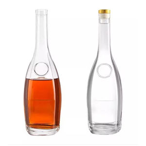 100 מ "ל 250 מ" ל 350 מ "ל 500 מ" ל סיטונאי זכוכית באיכות גבוהה של בקבוקי אלכוהול ריקים בגדלים שונים - Product Image 1