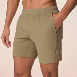 OEM Design Boxer Liner Heren Zwembroek Snel Droog Sport Casual Op Maat Shorts Heren Fitness Zwemkleding Effen Outdoor Shorts Man - Product Image 1