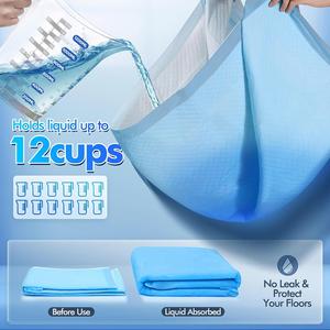 Aides d'apprentissage de la propreté écologiques en coton imperméable IP67, anti-choc électrique et anti-vibration, absorbantes pour l'urine, réutilisables et tendance pour petits animaux - Product Image 6
