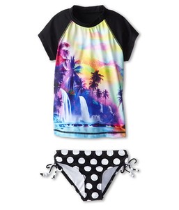 Ensemble de vêtements pour filles d'été, design plage, vêtements pour enfants - Product Image 3
