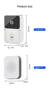 Manufacture <strong>Doorbell</strong> with Camera Smart <strong>Doorbell</strong> <strong>WiFi</strong> <strong>Remote</strong> Home Monitoring <strong>Video</strong> <strong>Intercom</strong> HD Night Vision Capture <strong>Doorbell</strong> - Product Image 3