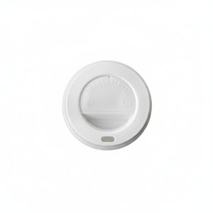 Coperchio per bicchieri di carta bianchi da 240cc/8oz, 20 confezioni x 50 pezzi, B2B - Product Image 2