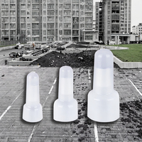 Embouts de câble électriques étanches en nylon blanc à extrémité fermée pour usage électrique, 12-10 AWG 16-14 1/2/5, connecteurs de câble