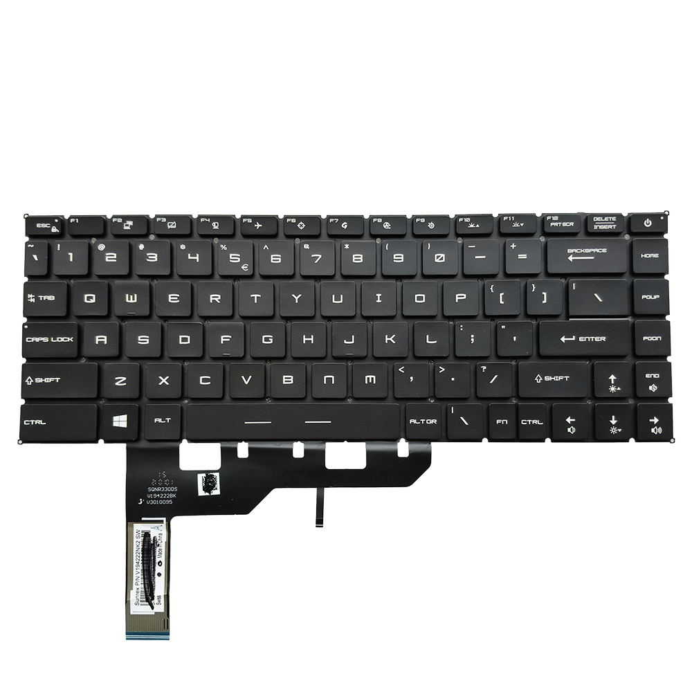 New for MSI GE66 Raider MS-1541 GS66 Stealth MS-16V1 Keyboard Per-Key RGB color