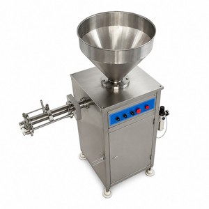 Máquina Automática Eléctrica para Rellenar <span class=keywords><strong>Salchichas</strong></span> <span class=keywords><strong>de</strong></span> Carne <span class=keywords><strong>de</strong></span> Res, Bratwurst y Salsiccia, <span class=keywords><strong>de</strong></span> Acero Inoxidable, con Sistema Neumático - Product Image 2