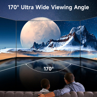Écran de projecteur à cadre fixe de 120 pouces 16:9 Soft PET Fresnel 4k écran de projecteur à longue portée écran ALR