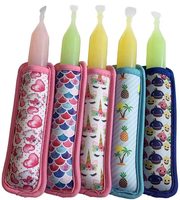 Vente en gros usine : Housse de protection isotherme imperméable en néoprène de luxe pour bâtonnets glacés, pour enfants et adultes, avec fermeture éclair
