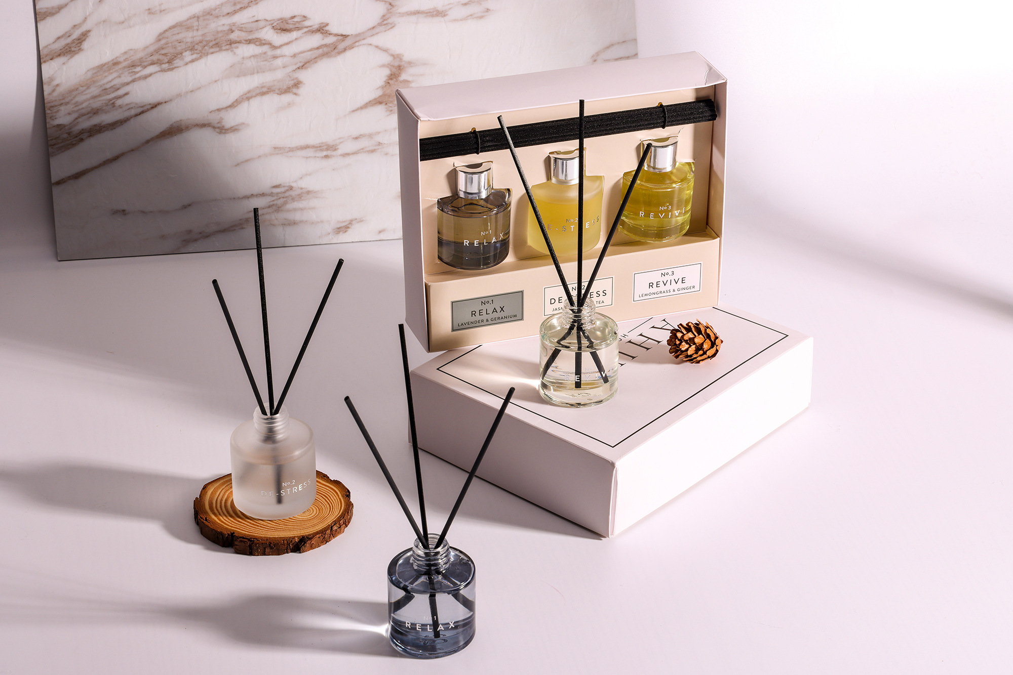Wholesale Luxury Reed Diffuser Set Gift 0