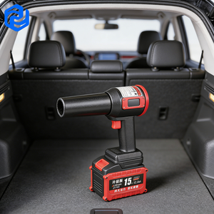 <span class=keywords><strong>Souffleur</strong></span> de feuilles sans fil à moteur sans balais de qualité industrielle de 64mm 21V électrique à main pour le nettoyage de la pelouse et de la terrasse - Product Image 1