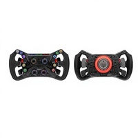 Volante de Carreras Inalámbrico SIMAGIC GT Neo 2.4GHz para Simulador de Juegos, Botones Táctiles, Doble Embrague, Disco de Accionamiento Directo, Nuevo, Fibra de Carbono