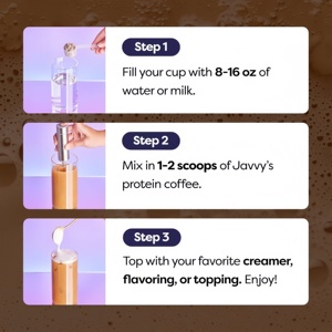 Poudre de café protéiné instantané à la <span class=keywords><strong>noisette</strong></span>, marque distributeur, 10g de protéines par dose, supplément pour café glacé 105g - Product Image 2