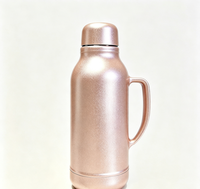 Pigment en aluminium rose doré haute brillance, poudre de 5 à 100 microns pour peinture extérieure de bouteilles d'eau et de thermos en acier inoxydable