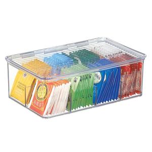 Home use eco-freidly plastic storage box transparent wardrobe organiser clothes storage bin