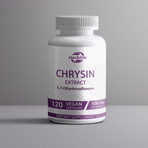 Suplemento de Crisina OEM/ODM, 500 mg, 120 Cápsulas, 5,7-Dihidroxi-flavona, Refuerza el Sistema Inmunitario, Antioxidante y Salud Masculina - Product Image 1