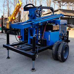 เครื่องขุดเจาะระบบไฮดรอลิก200ม. 300ม. เครื่องขุดบ่อน้ำลึกเครื่องขุดเจาะหลุมเจาะแบบเจาะรู - Product Image 1