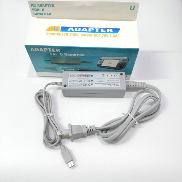 Wholesale Universal US Plug Home Wall Power Supply AC Charger Adapter Cable for Nintendo Wii U Console