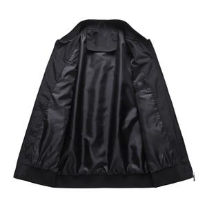 Chaqueta Universitaria de Béisbol para Hombre con Parche Tejido o Mangas de Cuero, Bolsillo Personalizado, Chaqueta Varsity de Satén - Product Image 5