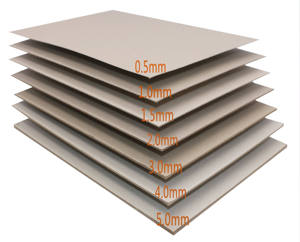 แผ่นไม้อัดบอร์ด1200gsm สีเทาแผ่นเดียวสำหรับกรอบรูป - Product Image 2