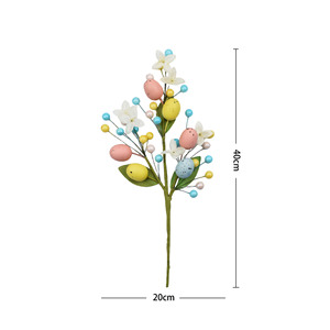 ของตกแต่งบ้านสไตล์ยุโรปและอเมริกา โมเดิร์น เรียบง่าย รูปทรง<span class=keywords><strong>ไข่</strong></span>อีสเตอร์ ประดับดอกไม้  งานจำลองผลเบอร์รี่ ปี 2026 - Product Image 4