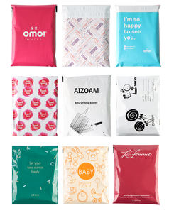 Sobres rojos ecológicos de alta calidad a prueba de rasgaduras Express <span class=keywords><strong>Poly</strong></span> Mailing Courier Bag para ropa - Product Image 5