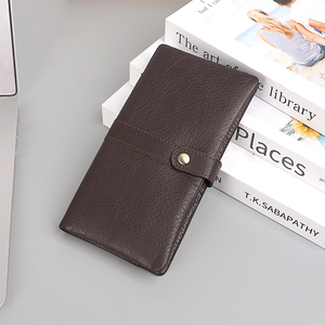 J.M.D portefeuille Long multifonctionnel pour hommes, <span class=keywords><strong>porte</strong></span>-cartes en cuir, passeport, <span class=keywords><strong>porte</strong></span>-livre avec poche pour téléphone - Product Image 6