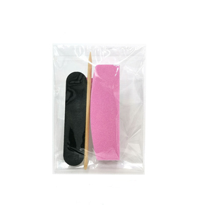 Kit de manucure et pédicure jetable 3 pièces en EVA violet clair FLYHIGH FH442, durable et portable, pour hôtel, famille, salon - Product Image 3
