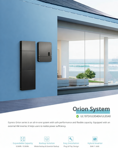 Sistema de Energía Solar Híbrido Dyness Todo en Uno de 10kw, Inversor de 10kw, Batería Lifepo4 de 15kwh, 12000 Ciclos, UL1973 - Product Image 2