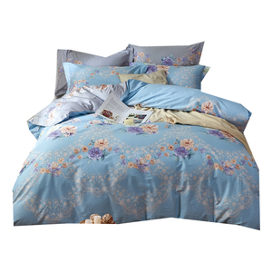 Việt nam thị trường bán buôn 100% cotton satin vải bộ đồ giường dệt Twill lót với in mô hình chống tĩnh nhà dệt - Product Image 1