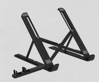Support d'ordinateur portable en aluminium à support maximal de 15.6 pouces Support de bureau vertical réglable à 7 niveaux Riser Nouveau en alliage d'aluminium