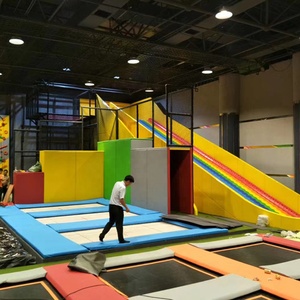 Parque Infantil de 700, 800 y 1000 m², Centro de Juegos para Niños, Piscina de Pelotas Interior, Trampolín, Tobogán Grande, Equipo para Parque de Trampolines Interior en Venta - Product Image 4