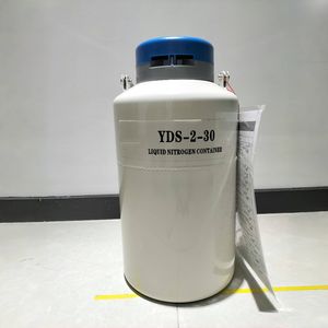 YDS-10-90 de vase d'azote liquide cryogénique léger 10L Dewar de sperme de cheval d'azote liquide portatif pour la recherche biologique - Product Image 6