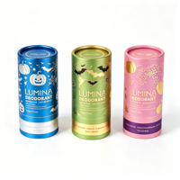 Boîte ronde en carton rigide pour Halloween, idéale pour les bonbons à la citrouille, le chocolat, emballage personnalisé avec logo, prix d'usine