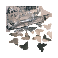 Meilleure vente Papier confettis 1Kg Confettikanon métallique papillon Craquelins de feu de fête argentés antidéflagrants