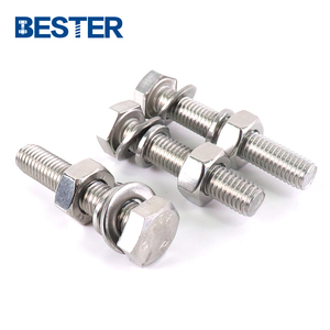 Ss304 310 Ss 202 A4-70 M16 M29 M48 <span class=keywords><strong>M60</strong></span> M68 M100 4 Mm Thép Không Gỉ Hex Bu Lông Và Đai Ốc - Product Image 6