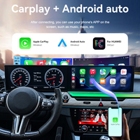 Foforfor Double écran 15,8 pouces pour BMW Série 5 M5 F10/F11/F18 2010-2017 Android 14 Carplay Radio GPS Navi DSP avec affichage numérique